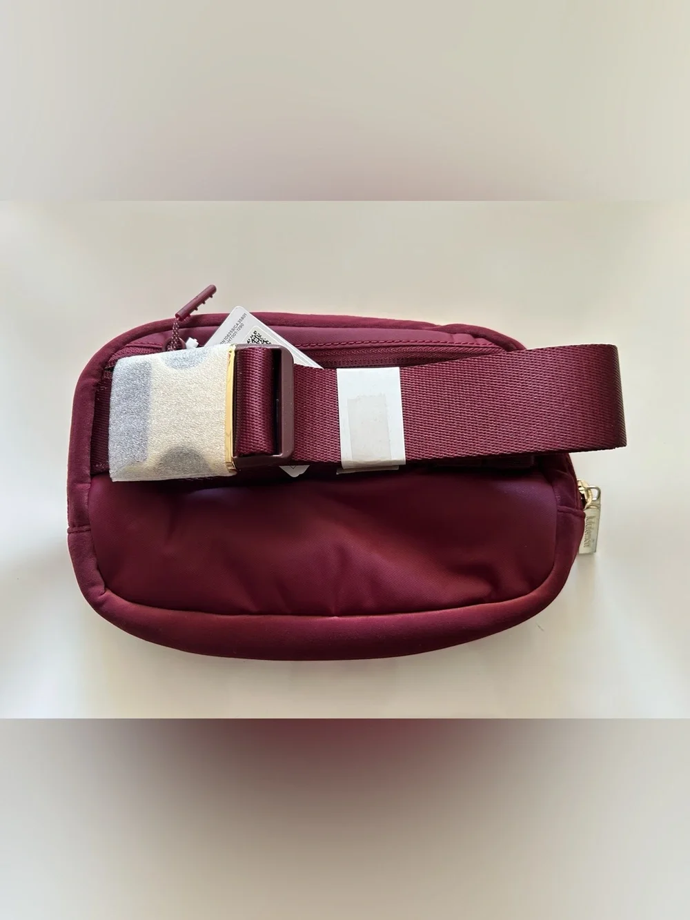 lululemon athletica Deep Plum Cosmetic Pouch with Logo